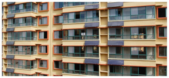 山东威海秀水湾居民小区652台平板热水工程