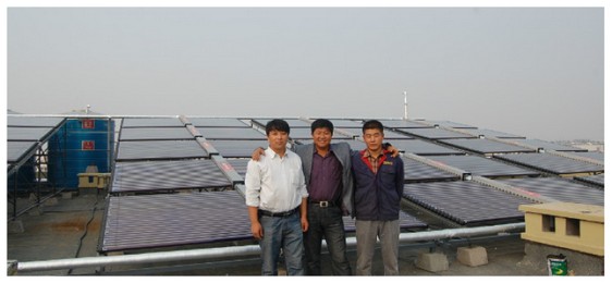 公司平度工程竣工留念